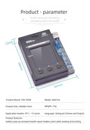 Oss w09 pro v3 testador pop-up de vida útil da bateria para detecção de iPhone11-15PM modificar eficiência da bateria 100% ciclo ferramenta de dados de saúde