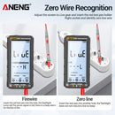 ANENG Digital Profissional Multímetro, sem contato Tester Tensão, Tela LCD Tester Atual, recarregável, AC, DC, 681
