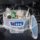 Limpador ultrassônico de 628ml, banho ultrassônico para peças de joias, óculos, placa de circuito, máquina de limpeza, limpador de joias por ultrassom