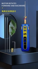 Mecânico ir14/ir13/ir10 pro ferramenta elétrica oca removedor de cola com lâmpada de exibição de poeira verde display led para cola removedor de tela