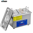Limpador ultrassônico 40khz, vibração de alta frequência, banho de lavagem ultrassônico para relógios de joias, óculos de dentadura, limpador ultrassônico
