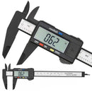 Eletrônica Digital Vernier Paquímetro, Fibra De Carbono, Dial Paquímetro, Medidor Micrômetro, Ferramenta de Medição, Régua Digital, 150mm, 100mm