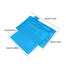 Tapete de silicone para solda, plataforma de mesa para estação de solda, reparo de celular, PC, ferramenta magnética de isolamento térmico, 1 unidade.