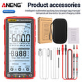 ANENG Digital Profissional Multímetro, sem contato Tester Tensão, Tela LCD Tester Atual, recarregável, AC, DC, 681