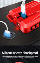 ANENG Digital Profissional Multímetro, sem contato Tester Tensão, Tela LCD Tester Atual, recarregável, AC, DC, 681