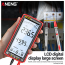 ANENG Digital Profissional Multímetro, sem contato Tester Tensão, Tela LCD Tester Atual, recarregável, AC, DC, 681