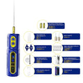 Mecânico ir14/ir13/ir10 pro ferramenta elétrica oca removedor de cola com lâmpada de exibição de poeira verde display led para cola removedor de tela